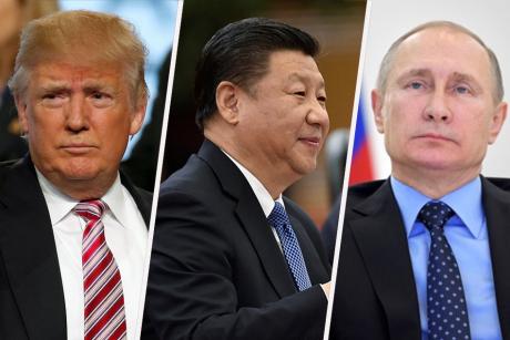 Trump, Xi Jinping y Putin