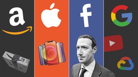 Amazon, Facebook, Google, Apple
