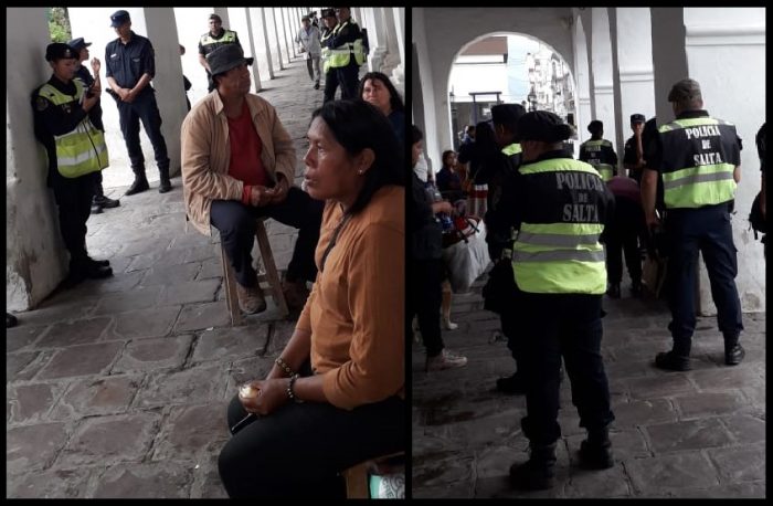 Protesta de comunidad wichi en Salta