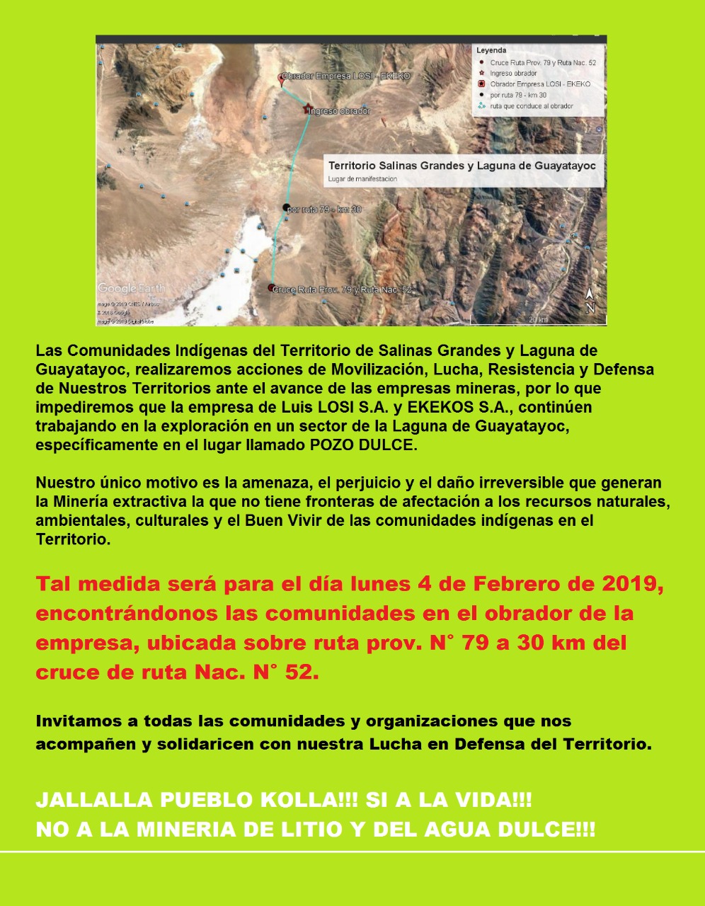 Pueblos originarios.