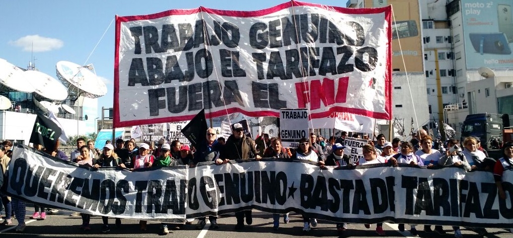 No al FMI.