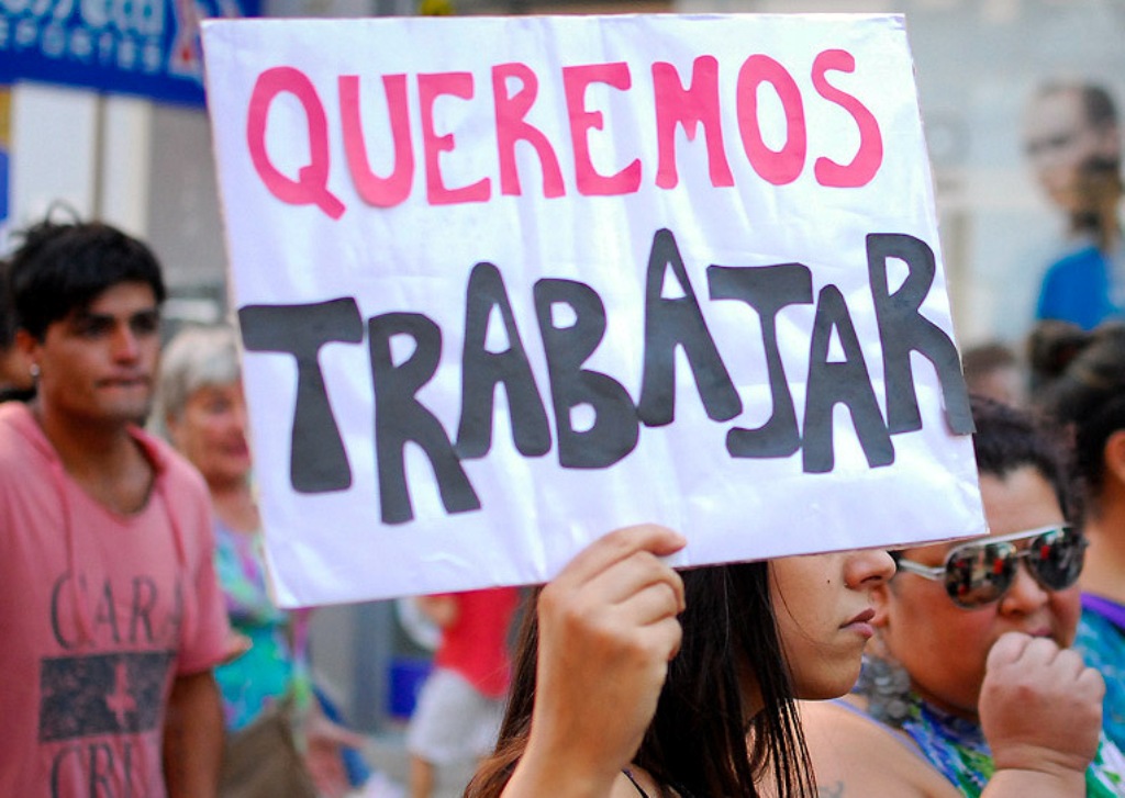 Desocupación.