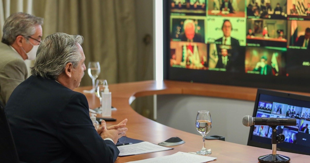 Presidente Alberto Fernández - Cumbre del MERCOSUR 02/07/2020