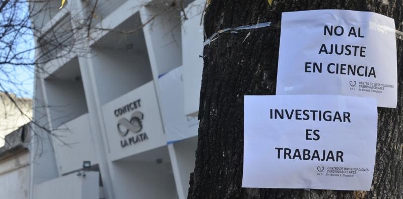 Conicet, en estado de alerta.