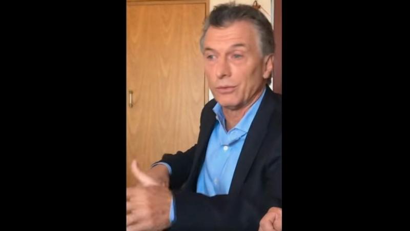 Macri video.
