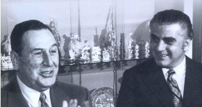 Antonio Cafiero con Perón