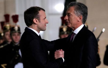 Macri, y el Mandatario francés analizaron acuerdo entre Unión Europea y Mercosur.