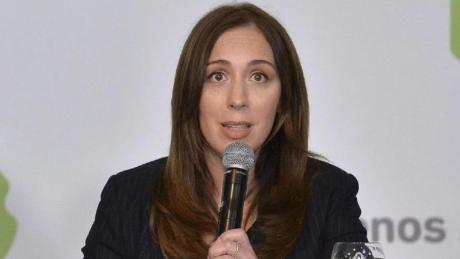 Gobernadora bonaerense, María Eugenia Vidal. 