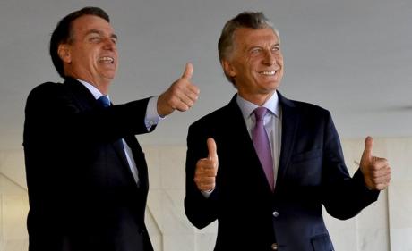 Macri- Bolsonaro.