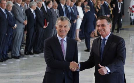 Macri y Bolsonaro - Mercosur