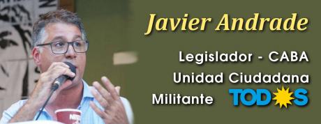 Javier Andrade. Legislador Ciudad de Buenos Aires.