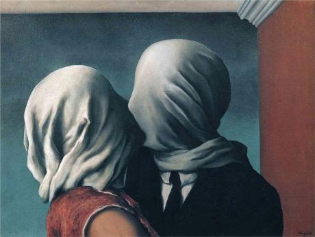 Los amantes (The Lovers) - Rene Magritte