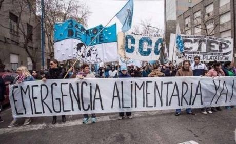 Emergencia alimentaria, ¡Ya!.