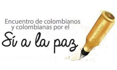 Encuentro de colombianos y colombianas por el Si a la paz