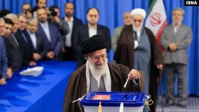 Votación en Irán