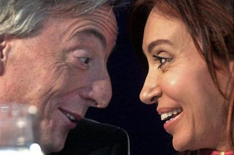 Nestor Kirchner y Cristina Fernández de Kirchner