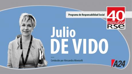 Alessandra Minichelli entrevista a Julio De Vido