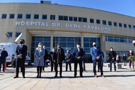 Inauguración Hospital René Favaloro en La Matanza 