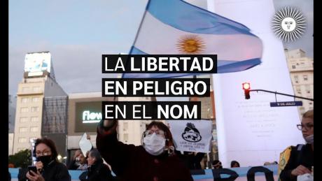 Manifestación anti cuarentena