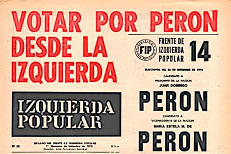 Votar por Perón desde la izquierda
