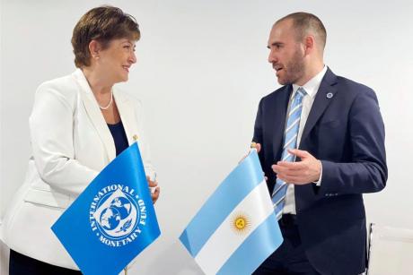 Ministro Guzmán y Kristalina Georgieva